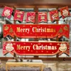 Julbanner 2019New Christmas Decoration Fabric Shopping Mall Restaurant Decorer Banner Home