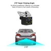 8 LED IR Night Vision Back Camera Waterproof Backup Parking Camera Universal Wide Vinkel bakre bil Bakvy Camera3193987