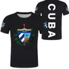 CUBA t-shirt gör det själv gratis skräddarsytt namn nummer t-shirt nation flaggor spanskt land cu Ernesto Guevara tryck foto kubanska kläder