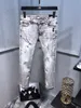 new design mens designer jeans slimleg vintage fold bleached style hole fashion mens jeans slim motorcycle biker causal mens hip h262U