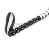 Bondage Novo chicote de couro falsificado Handle tassels Restrinst Casal Game Funny Toys Au097