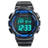 Männer Frauen Sports Uhren Mode Relogio Maskulino LED Digital Alarm Date Gummi -Armee Wasserdichte Sport Armbandwatch6450900