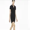 Krokodyl Damska Designer Dress Moda 100% Bawełna Koszula Suknie Dorywczo Odzież Polo A-Line Spódnica Świeże Sweet Odzież WP2LV4I
