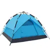 VIRSON 3-4 PERSON dubbla lager UV-skydd Vattentät lättviktsvikt Automatisk pop-up utomhus camping tent259e