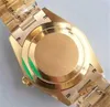 67 relógio de luxo masculino 18k ouro espelho safira 228238 série movimento automático alta qualidade original fivela dobrável mancha 276m
