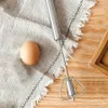 Egg Beaters Home Blender Semiautomatic Egg Stiring Cream Blender Beater Kitchen Egg Tools Stainless Steel Manual Rotary DH05647948495