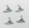 50pcs/Lot Motorboat Charms Pendants Retro Jewelry Accessories DIY Antique silver Pendant For Bracelet Earrings Keychain 18*24mm