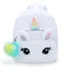 3 Colors Unicorn wistiti backpack student fashion bag Shoulder bags Girl bags colorful backpacks