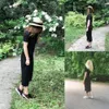 Maxi T Shirt Sukienka Kobiety Letnie Plaża Dorywczo Prace Sexy Boho Eleganckie Rocznika Bandaż Bodycon Czarne Split Długie Suknie Plus Rozmiar