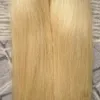 Hot Sales # 613 Bleach Blonde Virgin Braziliaanse Straight Menselijk Haar Goedkope Italiaanse Keratin Fusion Nail Lijm U Tip Remy Hair Extensions 24 "26"