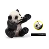 Simulering Little Panda Action Figures PVC Livselike Education Children Barn Wild Animal Toy Gift Söta Toys5555889