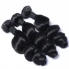 Beautystarquality indian loose wave loose curly human hair extension natural black color remy hair whoesale factory price