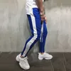 Erkek Casual Pantolon Çizgili Baggy Cepler Sweatpants Pantolon 2020 Yeni Erkek Dantel-Up Gevşek Kalça Pantolon Joggers Parça Pantolon