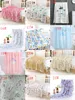 34 stilar 110 * 120cm baby filtar sommar ny muslin baby gauze väska handduk dubbel bambu bomull barn bad handduk baby filt swadding m170