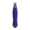 USB do ładowania podwójnego języka wibratory silikonu 10 wibracje częstotliwości wodoodporne zabawki seksualne wibratora dla kobiet łechtaczki stym9530232