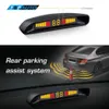 Freeshipping LED-bilparkering Sensorer Kit Original Ebat C2 Parkering Assist System LED Display Parkering Bistånd Parktronics Radar