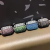 Luxus Mode Kristall Diamant Glänzende Bing Fall Schutz Abdeckung für Airpods 1/2/3 Für Apple Airpods pro Für Air pods 3 Fall zubehör