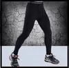 New 2019 PRO Fitness sports tights men's high stretch basketball leggings breathable and quick-drying running training compression cropped