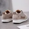 Designer-Espadrilles-Schuhe für Damen, neue Plateau-Sneaker mit seitlichem Reißverschluss und flachen Sohlen, modische Kristall-Trainer, modische Tennisschuhe, Größe 3543