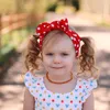 Fascia per bambini Ragazza Baby Dots Bowknot Turbante Twist Head Wrap Twisted Knot Fascia per capelli Fasce per bambini Bandane 8 colori 14770