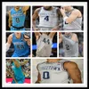 College 2021 Nya män Georgetown Basketball Jersey Omer Yurtseven McClung Jagan Mosely Ewing Iverson Mourning Qudus Wahab Allen Custom