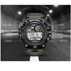 Smael Men ogląda sport Wojsko Smael's Shock Relojes Hombre Casual LED Calk Digital RandWatches Waterproof 1545D Sport Watch A295E