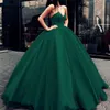 Elegante Schatz vestidos de graduacion Lange Formale Abendkleid Tull vestido formatura Ballkleid Prom Kleider 2019