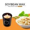 Christmas Soy Wax Scented Candle Set Glass Cup Aromatherapy Candles 6 pcs / set Xmas Wedding Valentine's Day Aromatherapy Candle Gifts