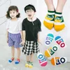 Kindersocken aus Baumwolle für Kinder, für Babys, Jungen, Mädchen, Unisex, Buchstabe Boot, Schiff, 1–12 Jahre, neu eingetroffene Studenten, 10 Stile