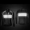 Wosawe Windbreaker Куртка Высокая видимость Велосипедная Куртка Мужчины Женщины Водонепроницаемая Безопасность Велоспорт МТБ Плащ Велосипедная Одежда