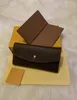 Designer-fashion women brown long wallet multicolor designer coin purse Card holder women classic zipper pocket no box