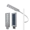 30W 60W 90W lampe solaire extérieur jardin parc route chemin étanche PIR capteur de mouvement réverbère avec poteau