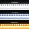 LED -stånglampor Factory hela dubbel rad DC 12V 144LEDS SMD 5630 5730 LED Hard stel LED Strip Bar Light Supper Bright Brightne1085389