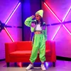 Groothond-kinderen Hiphop Danskleding Meisjes Jazz Moderne Dansende Kostuums Fluorescentiekleding Pakken Kinderstage Kostuums Outfits DQS2135