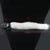 Fake Fox Fox Tail Glass anal plug Toys pour femme adulte masturbator gpot anus stimulateur en verre bouchon bouchon de la queue Y1907563803
