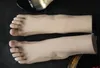 23CM Real female sexy doll Foot mannequin shoe Blood vesse Silicone Pography Silk Stockings Jewelry Model soft Silica gel 1PC C2844