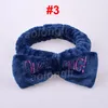 OMG BOWKNOT BAND BAND مرنة النساء عصابات رئيس HAILACE Girls Turban Makeup Bow Bow head Wraps Hairpins for Washing Shower Spa Mask