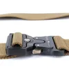 3 8 cm de largura Men Belt Nylon Tactical Army Belt for Troushers Metal Buckle Canvas Belts Treinamento ao ar livre Black Caist311r