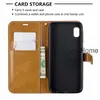 Dżinsowe Jeans Canvas Card Walllet Flip Leather Cover Case dla Samsung A20E A10 A40 A50 M30 M50 M10 S10 S10E S10 Plus A7 A6 2018 Plus