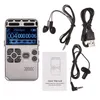 Digital Röstinspelare Ljudinspelning Diktafon MP3 LED Display Röstaktiverat stöd 64G Expansion One-Button Record Buller Reduction