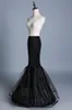 New Black Mermaid Wedding Dresses Petticoats Woman 1 Hoop Two Layers Tulle Underskirt Wedding Accessories Crinoline cpa11973928144