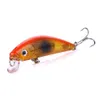 HENGJIA 70mm Angelköder 16pc Swimbait Angeln Elritze Kunststoff Fischerboot Tackle Minnow 7CM 8G Japan Haken