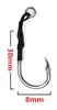 5 Farbe gemischt 150 mm 60g leuchtend Tintenfisch weiche Köder Köder Köder Jigs Fischereihaken Doppelhaken Pesca Tackle Accessoires Wei 513250n8425081