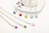 New Bottles And Love Crystal Pendant Necklace Cheap Diamond Alloy Wishing Bottle Necklace Sweater Necklace Locket Jewelry