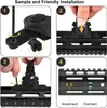 Tactical V9 M-LOK Side Mounted BIPOD 7.5-9 inch voor buiten, bereik, jagen en fotograferen