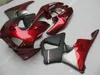 Carénages de haute qualité pour Honda CBR900RR CBR919 1998 1999 kit de carénage argent rouge noir CBR919RR 98 99 BQ22