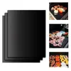 BBQ Grill Mat Duurzame Non-Stick Barbecue Mat 40 * 33cm Kookplaten Microgolfoven Outdoor BBQ Koken Tool