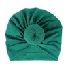 Primavera Autunno Donna Caldo Ciambella Arco Beanie Palla Nodo Turbante Cappello Cappello indiano6696481