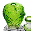Green ET Glass Water Bangs Mini Dab Rigs Percolater Dab Rig Triangle Bas avec Pipe À Eau En Verre Banger De 14mm