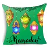 Muslim Copricuscino copertura Ramadan decorazione per la casa seduta del divano Cuscino Lanterna classico tiro cuscino copertina Eid Mubarak Decor HH7-2050